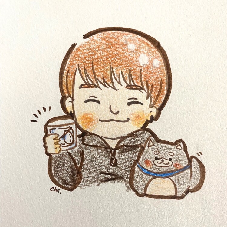 色鉛筆でゆるく可愛い似顔絵を描きます 【フレーム付き・郵送料込み】誕生日や記念日のプレゼントに イメージ7