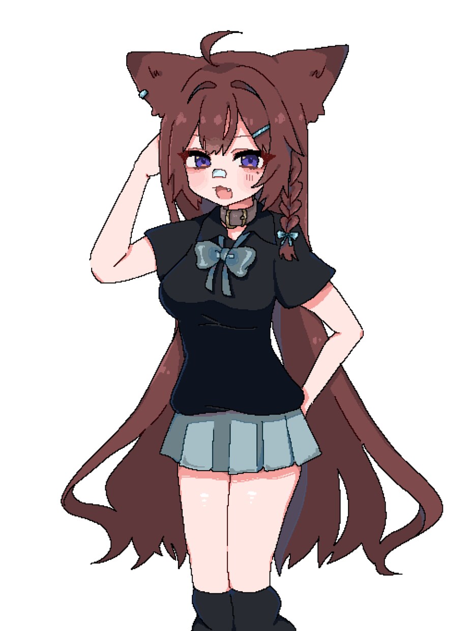 ドット絵の可愛いイラストを2枚制作します ドット絵の可愛いイラストをスピード納品！2枚制作します！ イメージ1