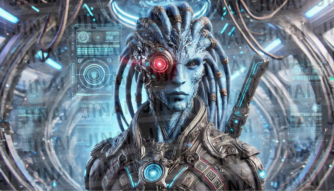 オリジナル宇宙人画像＜完成品＞を販売します SNSのプロフィール画像等にご利用下さい。 イメージ1