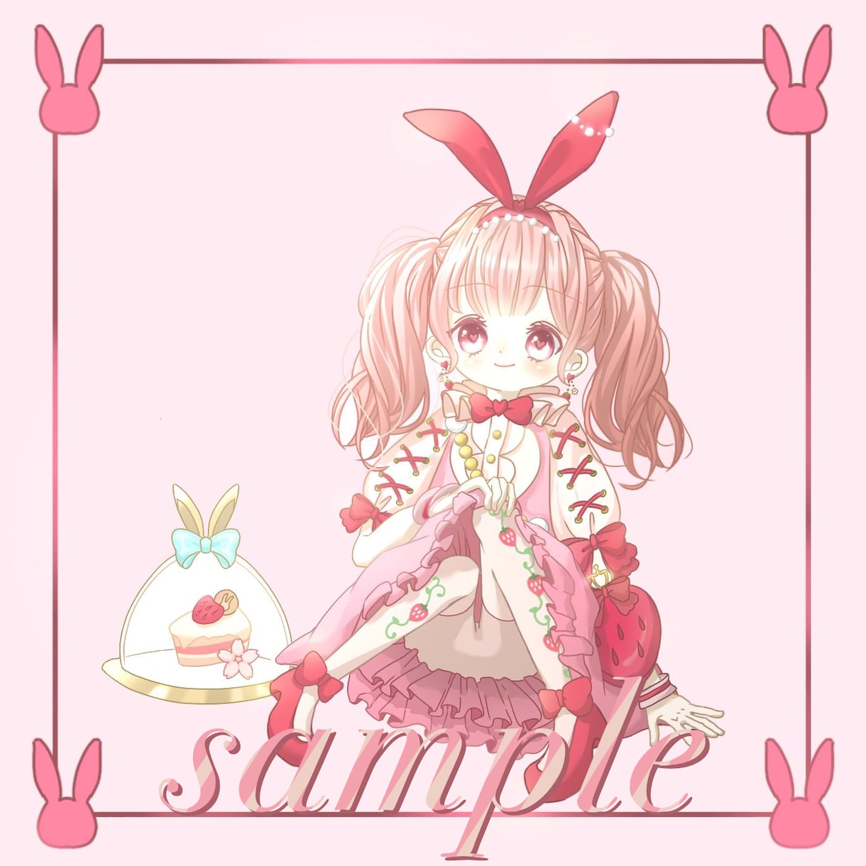 追加料金なし☆貴方だけのイラスト・アイコン描きます (((twitter、LINE、壁紙などに))) イメージ5