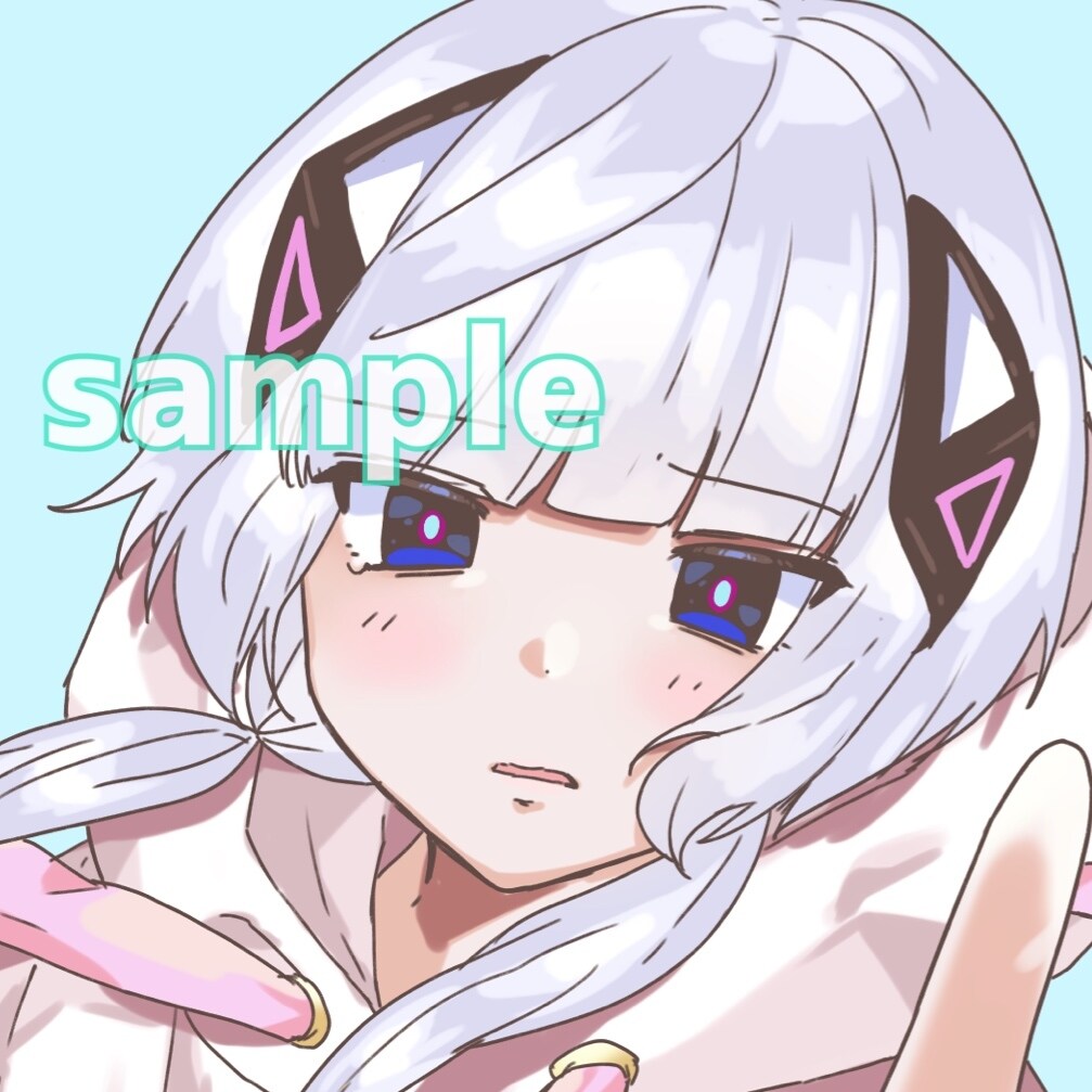 SNS用アイコンから配信用サムネ・立ち絵描きます もちもちかわいいからダークかっこいいまでがんばれます！ イメージ2