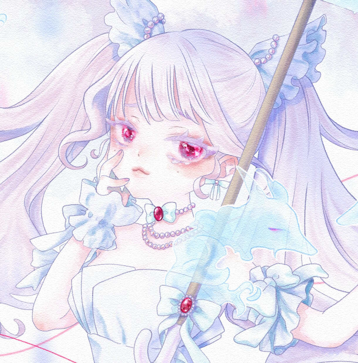 かわいい・水彩風イラストお描きします 表紙、観賞用、動画、立ち絵などイラストをお描きします！ イメージ1