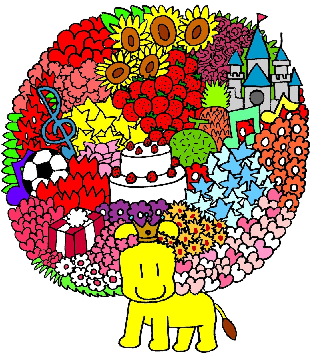 ほのぼの系イラスト描きます 見てくれた人をHAPPYにするイラスト描きます。 イメージ2