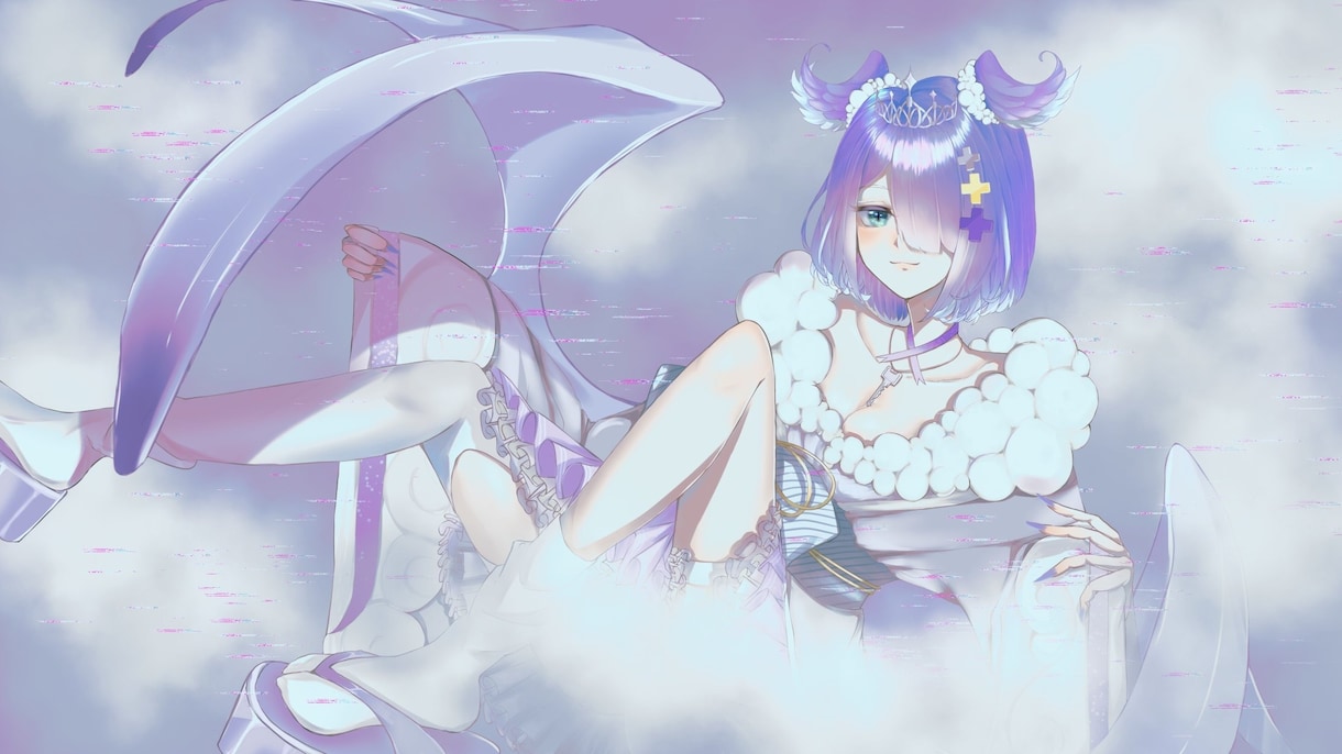 高クオリティ低価格♪商用可のイラスト描きます 歌ってみたやSNSに！4月までサービス価格でご対応致します♪ イメージ2