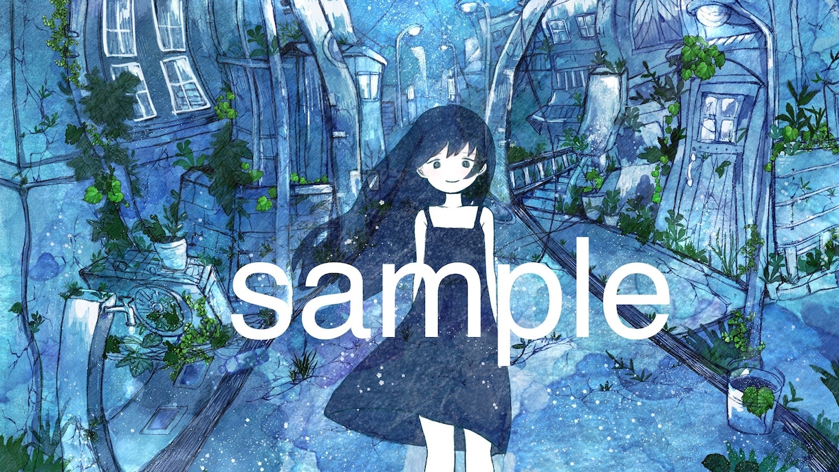 イラスト作成いたします ボーカロイド楽曲等のイメージイラスト作成、世界観の構成 イメージ5