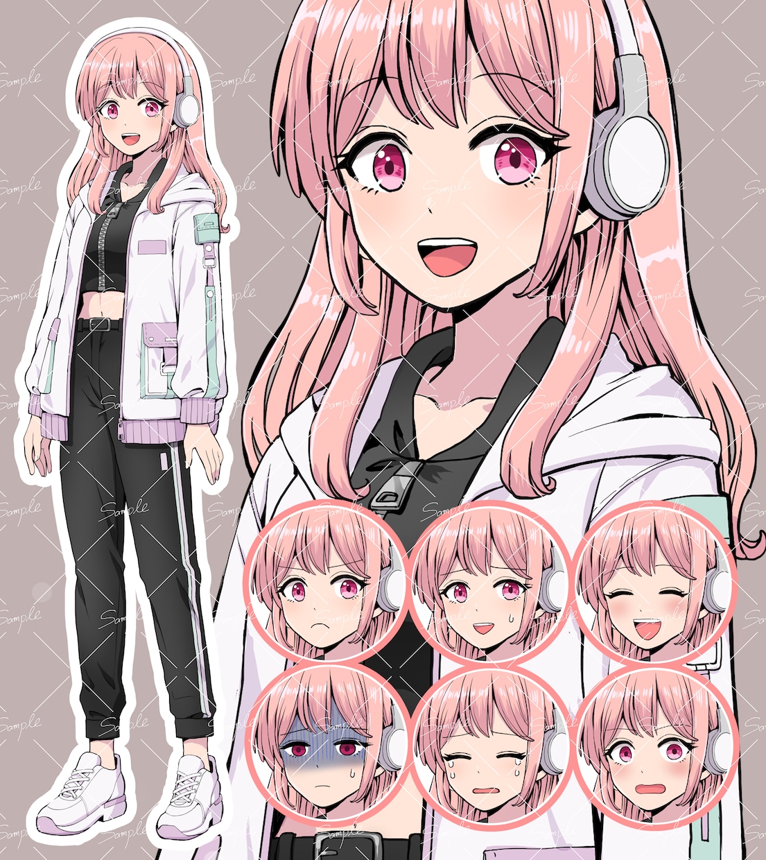 あなただけのキャラクター描きます SNSアイコン、キャラデザ、立ち絵など幅広く制作します イメージ2
