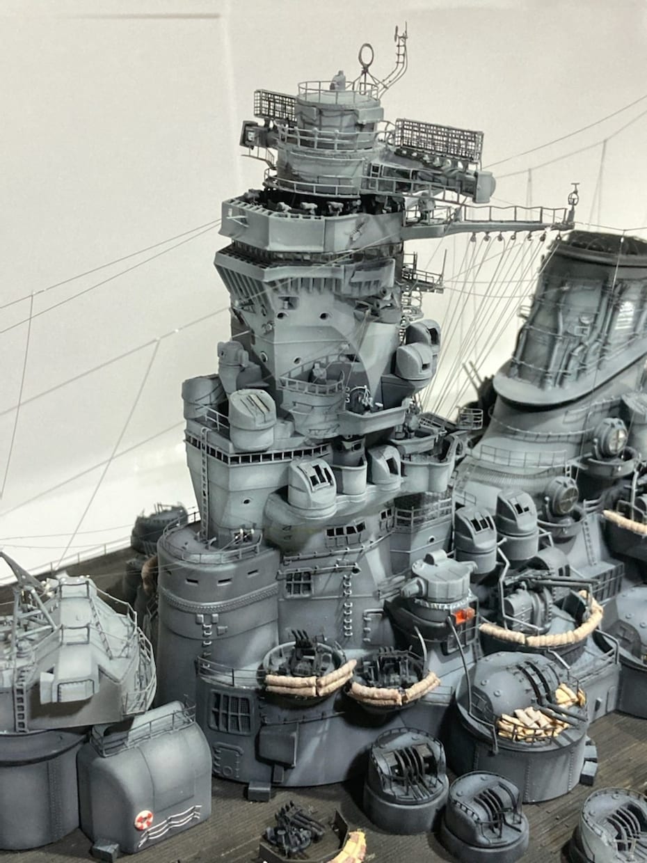 艦船模型1/700 350専用制作致 します 色分け塗装、エッチング、ディテールアップ、汚し塗装致します。 イメージ2