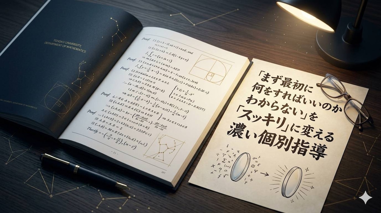 文系の方・数学嫌い向け：数的処理を即克服します 旧帝大数学科卒が論理の解き方を誰でもできるようにお伝えします イメージ3