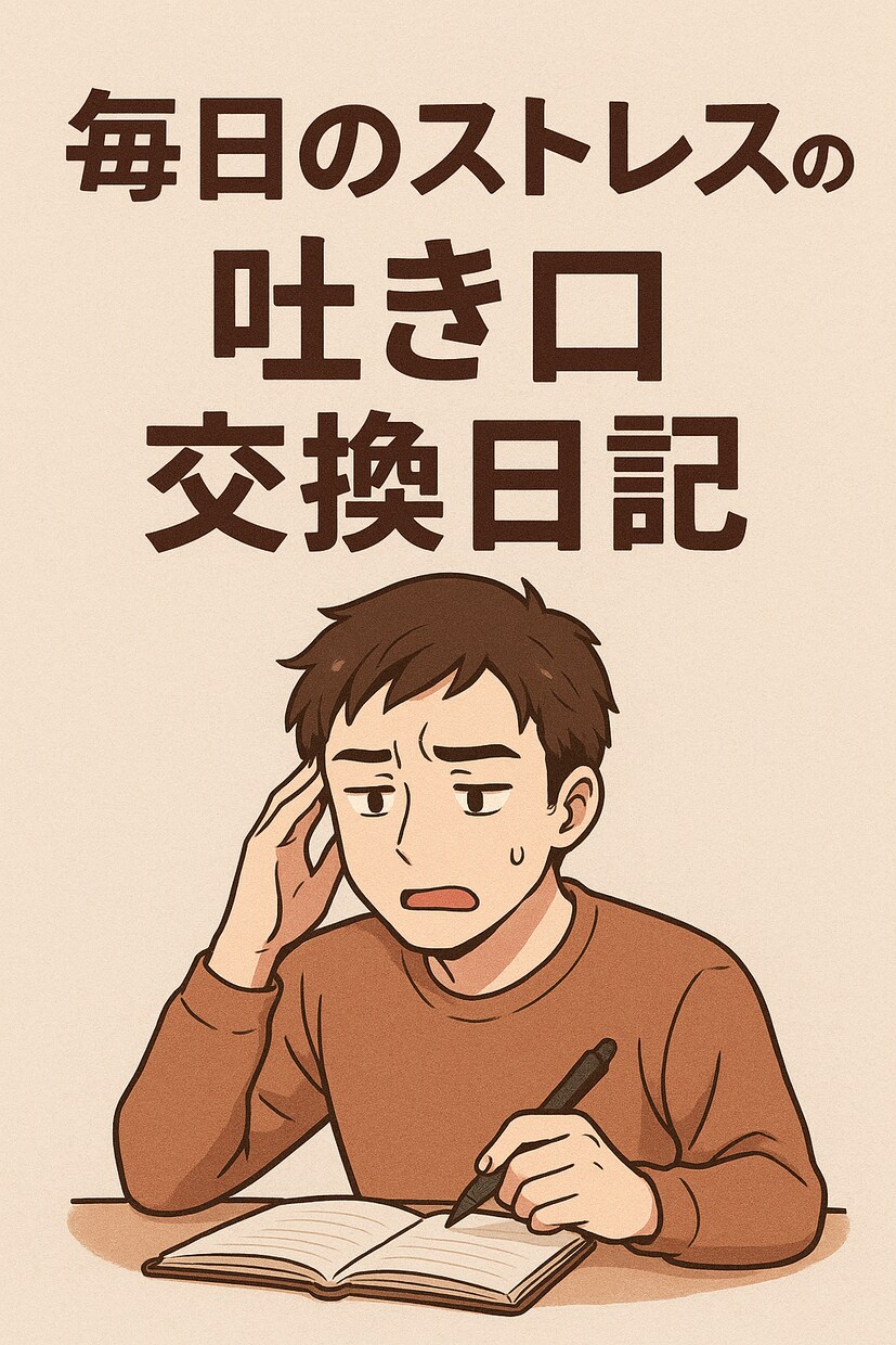 日々のストレスの吐き口に交換日記します 話すのは苦手だけど聞いて欲しい。そんな方の力になりたいです。 イメージ1