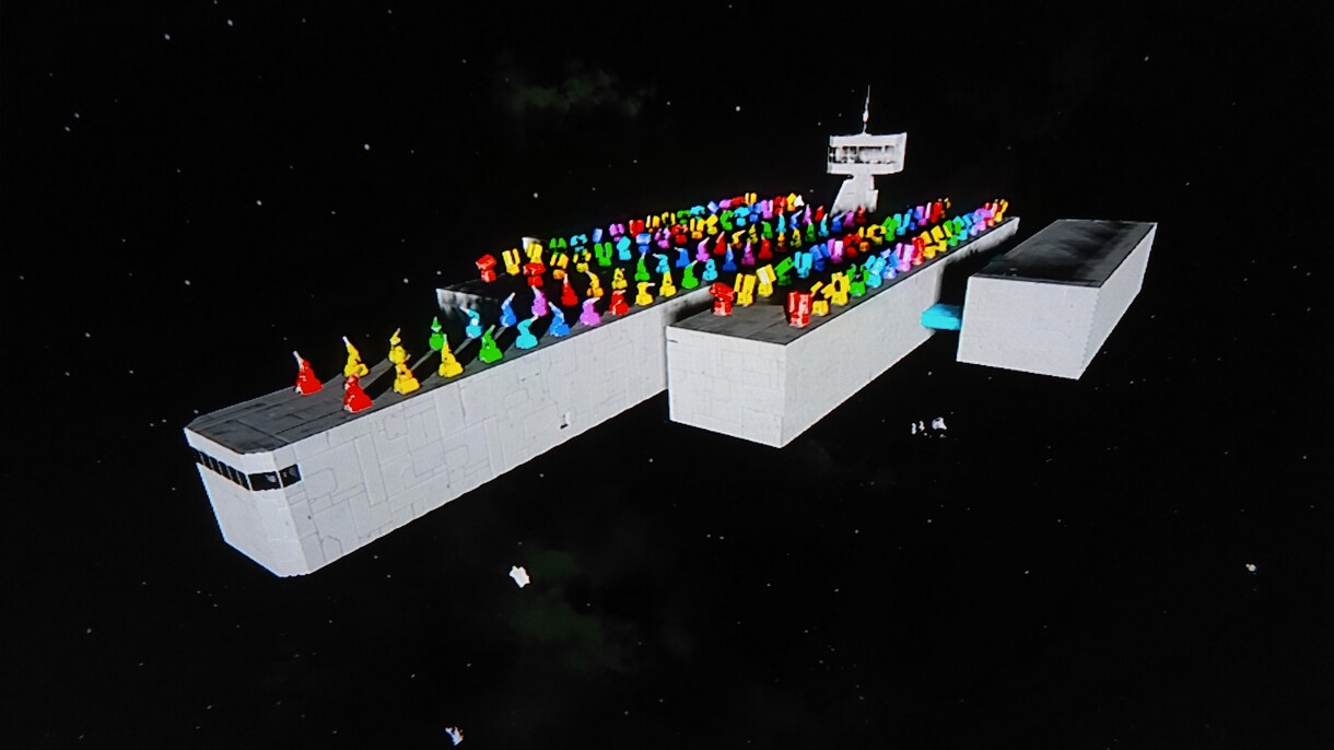 ゲームで作成した宇宙船たちの写真を販売します SPACE ENGINNERSで作成した宇宙船です。 イメージ7