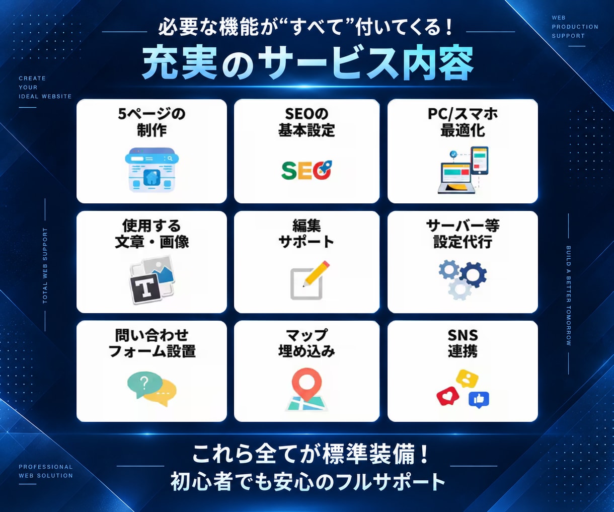 SEO1位多数◎失敗しない集客ホームページ作ります SEO対策×丸投げ×プロ品質ホームページを丸投げで制作します イメージ3