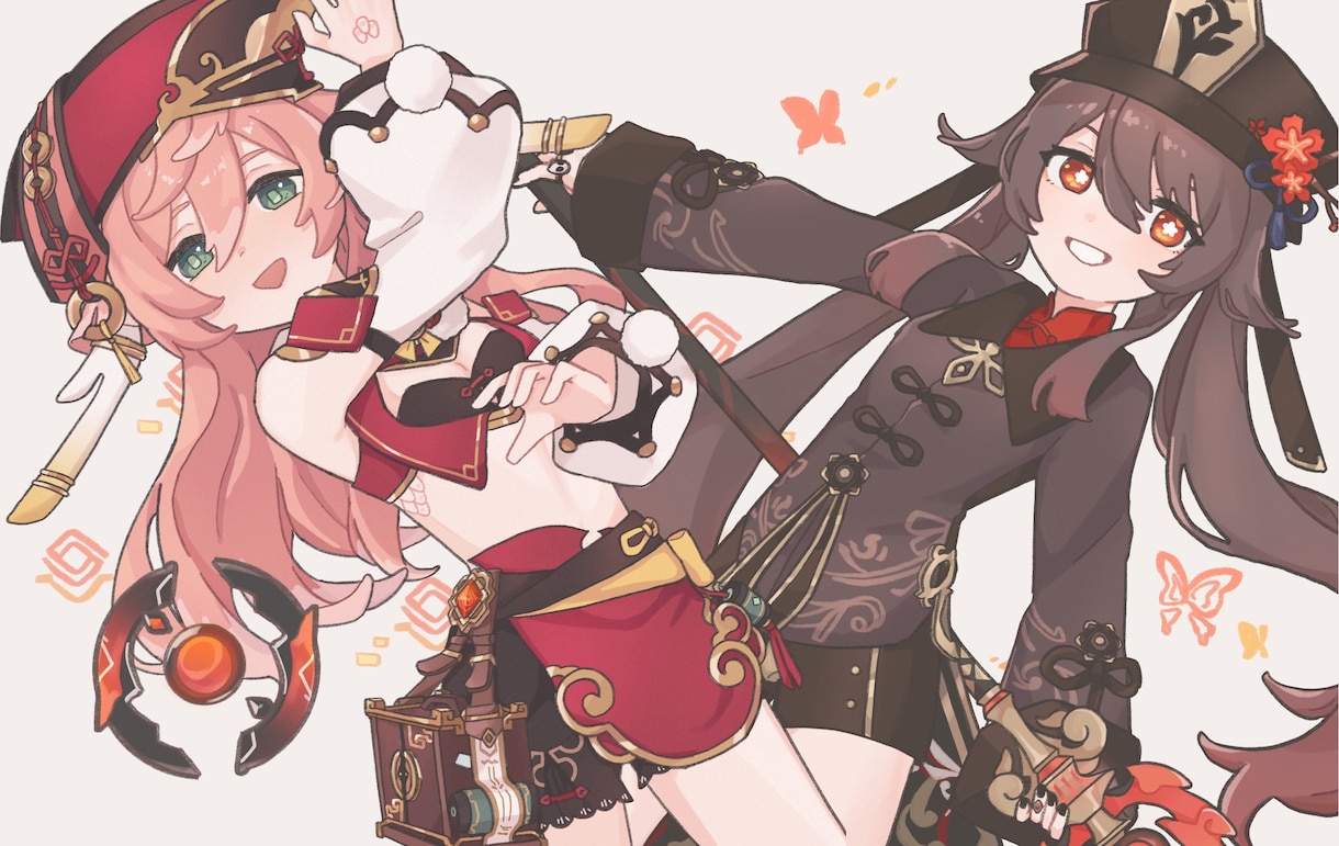 かわいめの絵柄でイラスト描きます 鉛筆風の線画でゆるめの雰囲気が好きな方へ イメージ3