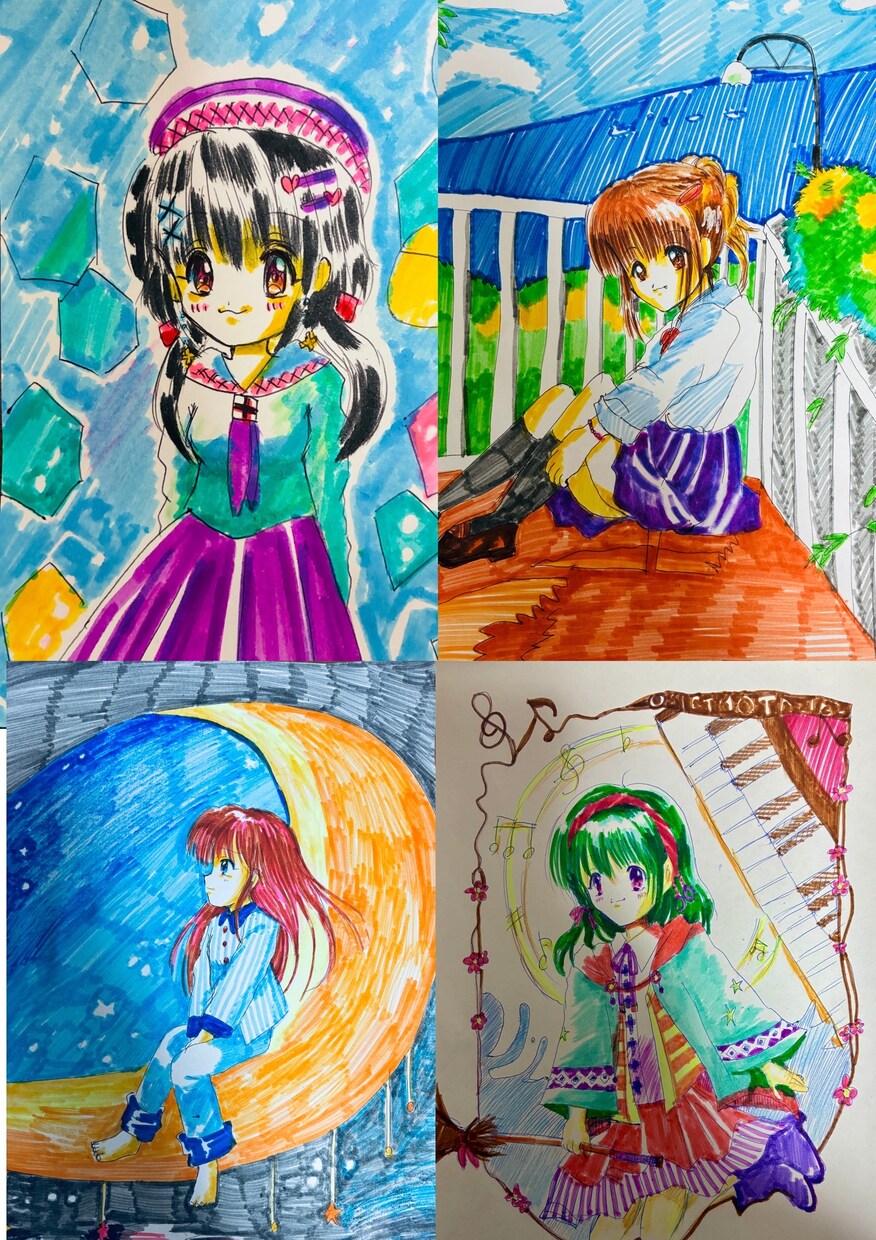 手描きの温かいイラスト　お描きします デジタルにはない、手描きの温かみのあるイラストをお届けします イメージ8