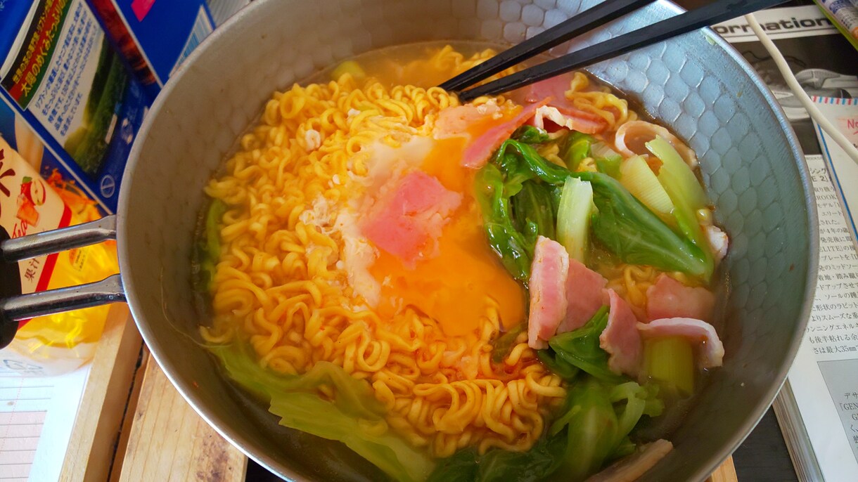 cooking 初心～中級者に料理 基本教えます ぷるこぎ丼麻婆豆腐辛味らーめん3品！昼夜両方料理にいいかも！ イメージ2