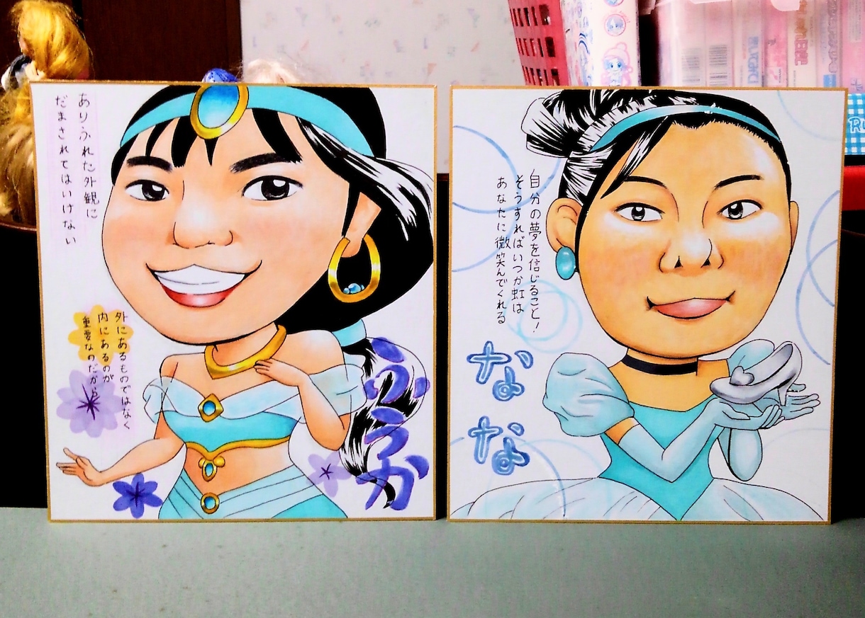 モニター募集！超そっくり！親しみある似顔絵描きます リアルとデフォルメをかけ合わせ！プレゼントや自分用に！ イメージ7