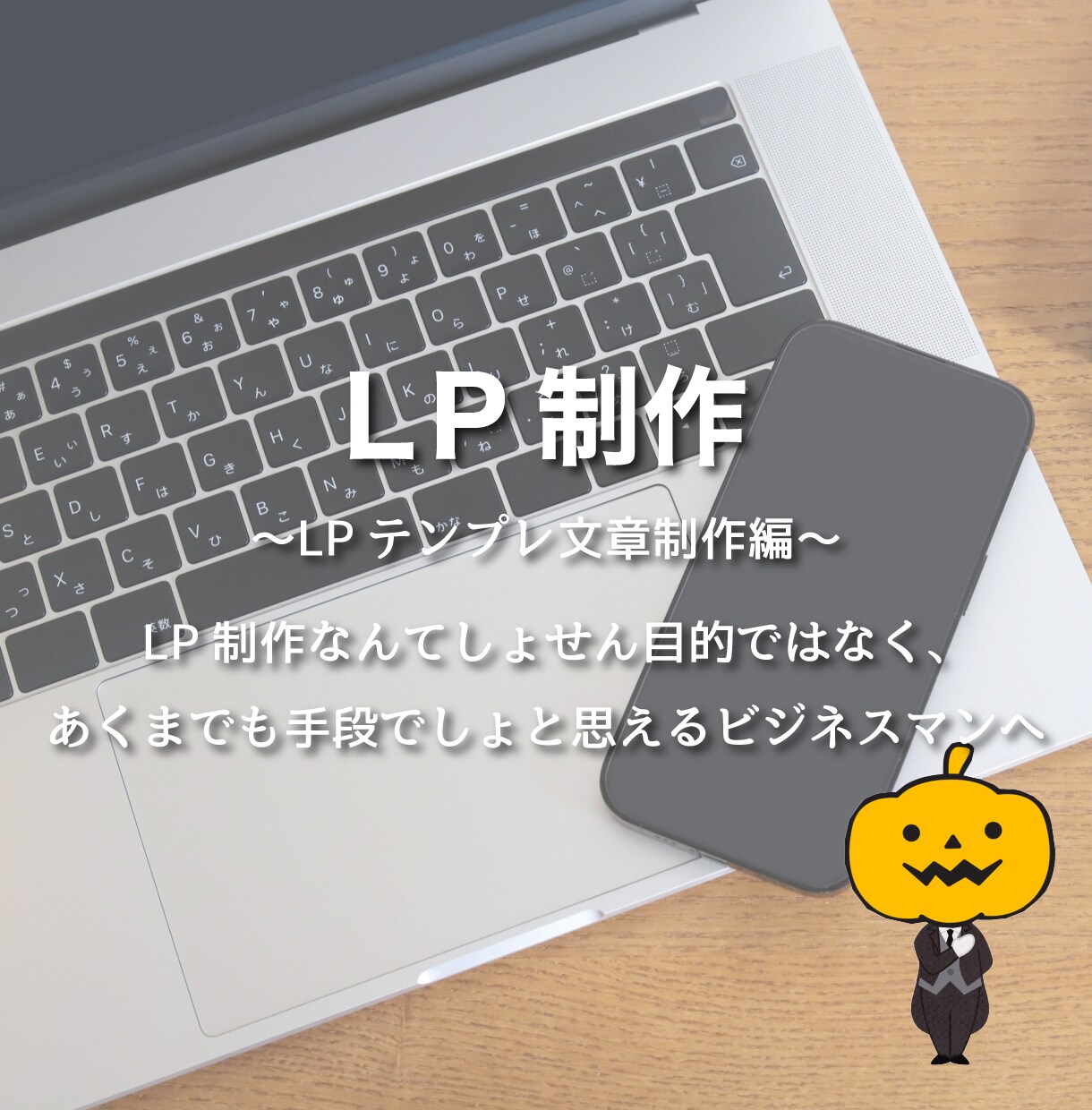 ビジネス商材向けセールスLP用定型文章を作ります LP制作は目的ではなく、あくまでも手段というビジネスマンへ イメージ1