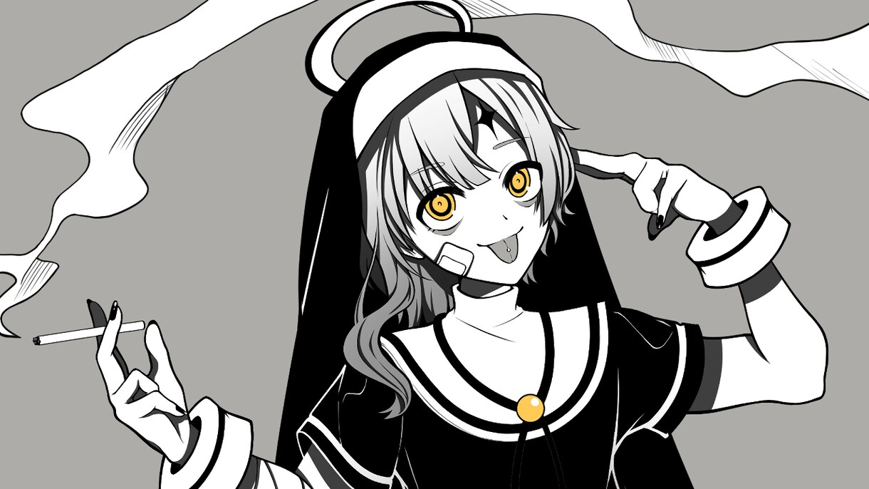 企業実績多数！歌ってみたサムネイルを描きます 企業実績多数のイラストレーターが歌みたのサムネイルを描きます イメージ3