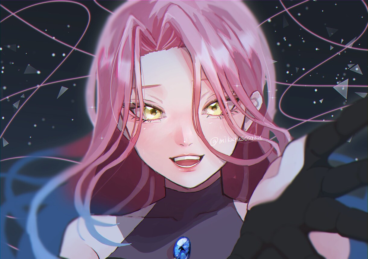 歌ってみたや配信用に！美麗な雰囲気の一枚絵描きます 儚くて印象に残るイラストであなたの活動を引き立てます！ イメージ2