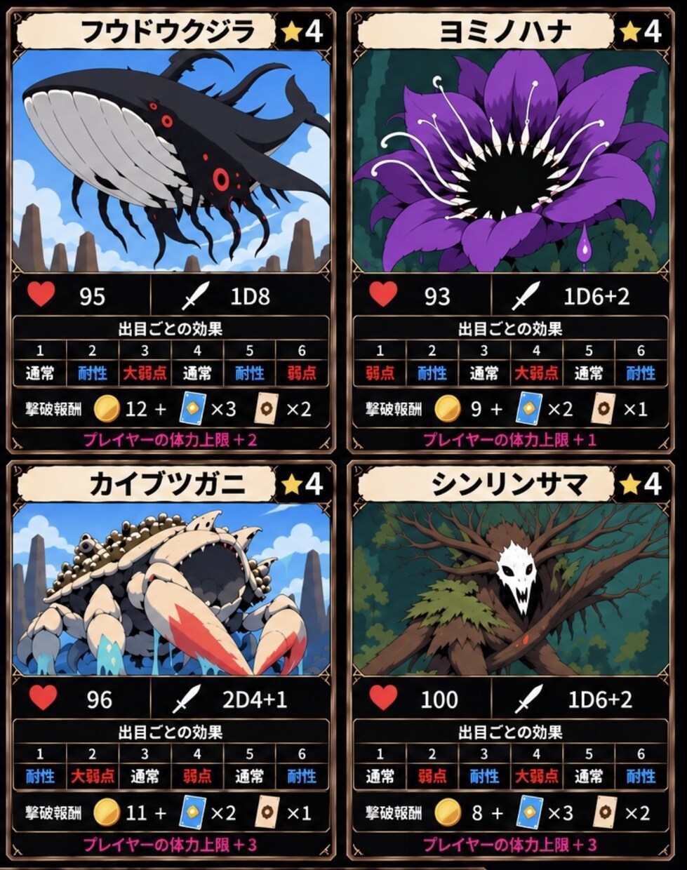 モンスター・キャラデザイン制作致します TRPGやゲームキャラに！ぼんやりとしたイメージもOK！ イメージ6