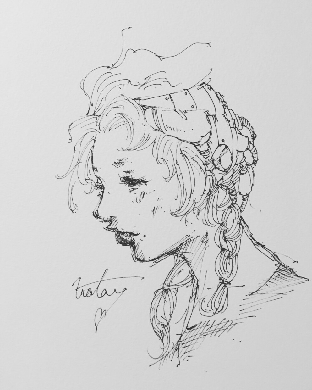 完全オリジナルのイラストお売りします 世界に１枚しかない絵を描きます。 イメージ3