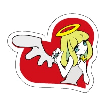 かわいい女の子のキャラクターデザインやります ビビッとカラフルで目をひく　オリジナルキャラクターデザイン イメージ9