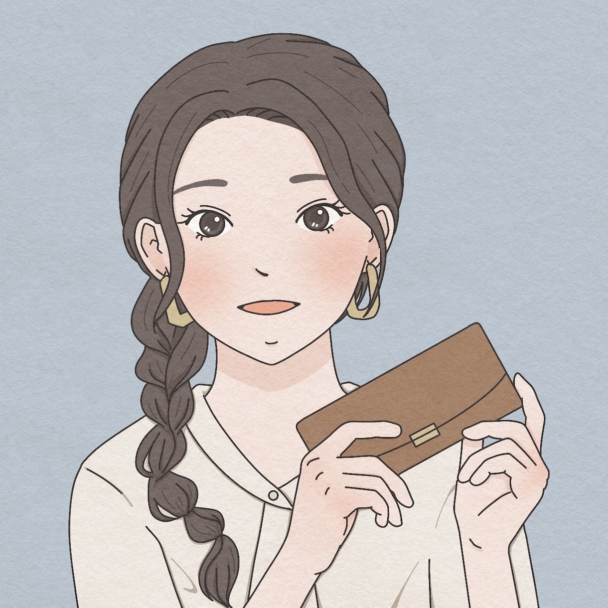 商用利用◎ゆるくてかわいい似顔絵イラストを描きます 【2名様限定価格】インスタ、XなどのSNSアイコンにおすすめ イメージ5
