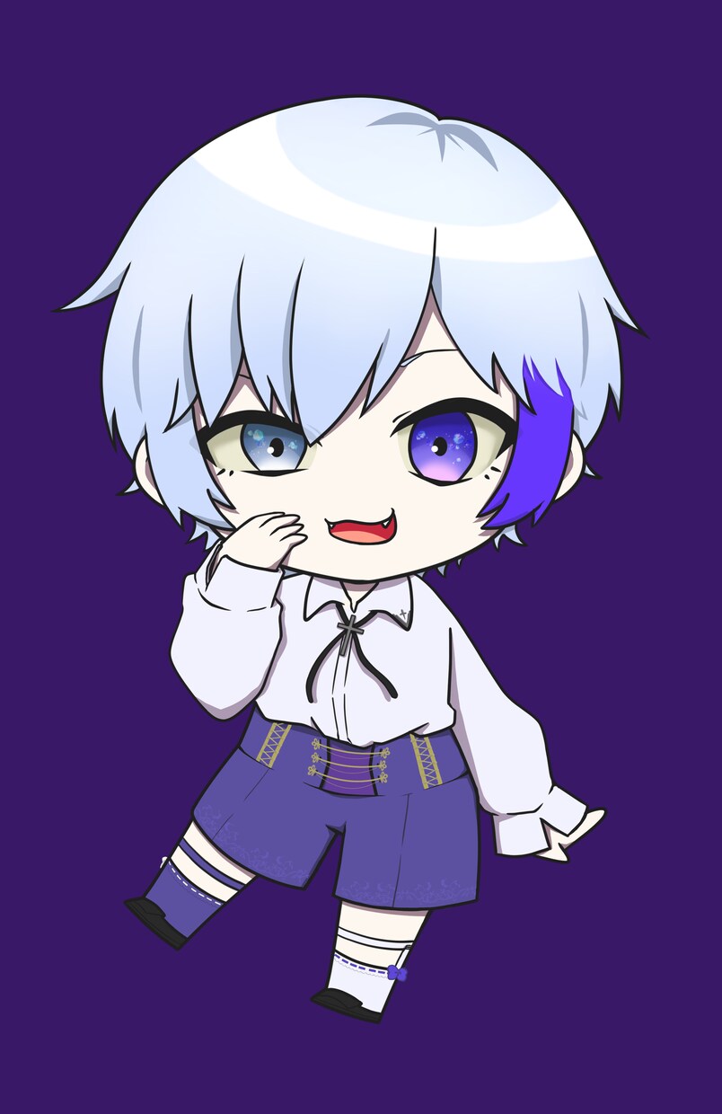 絵柄複数！表情差分可能！デフォルメイラスト描きます 動画、配信、グッズ制作に使える！表情差分サービス付き！ イメージ3