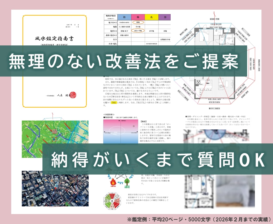 財方招財法と本命卦で仕事環境の運気向上を提案します ☆開業・事業運向上☆一級建築士が書斎やデスクの改善をご提案 イメージ4