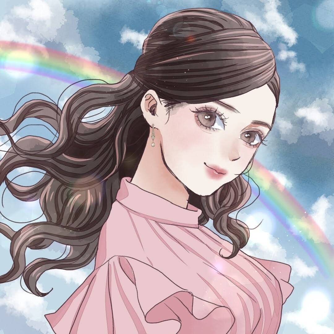 好きなポーズで美しいあなたの似顔絵描きます 気軽に頼める美しいSNS映えアイコン。インスタやツイッターに イメージ5