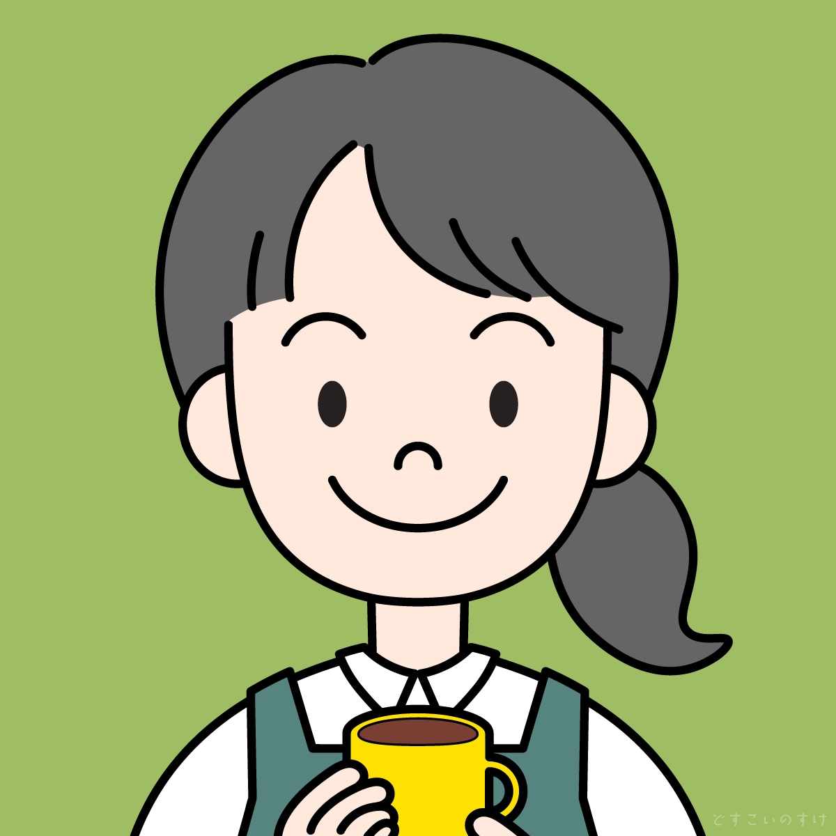 シンプルで親しみやすい、かわいい似顔絵を描きます 初めての方にも分かりやすい流れで丁寧に作ります！ イメージ2