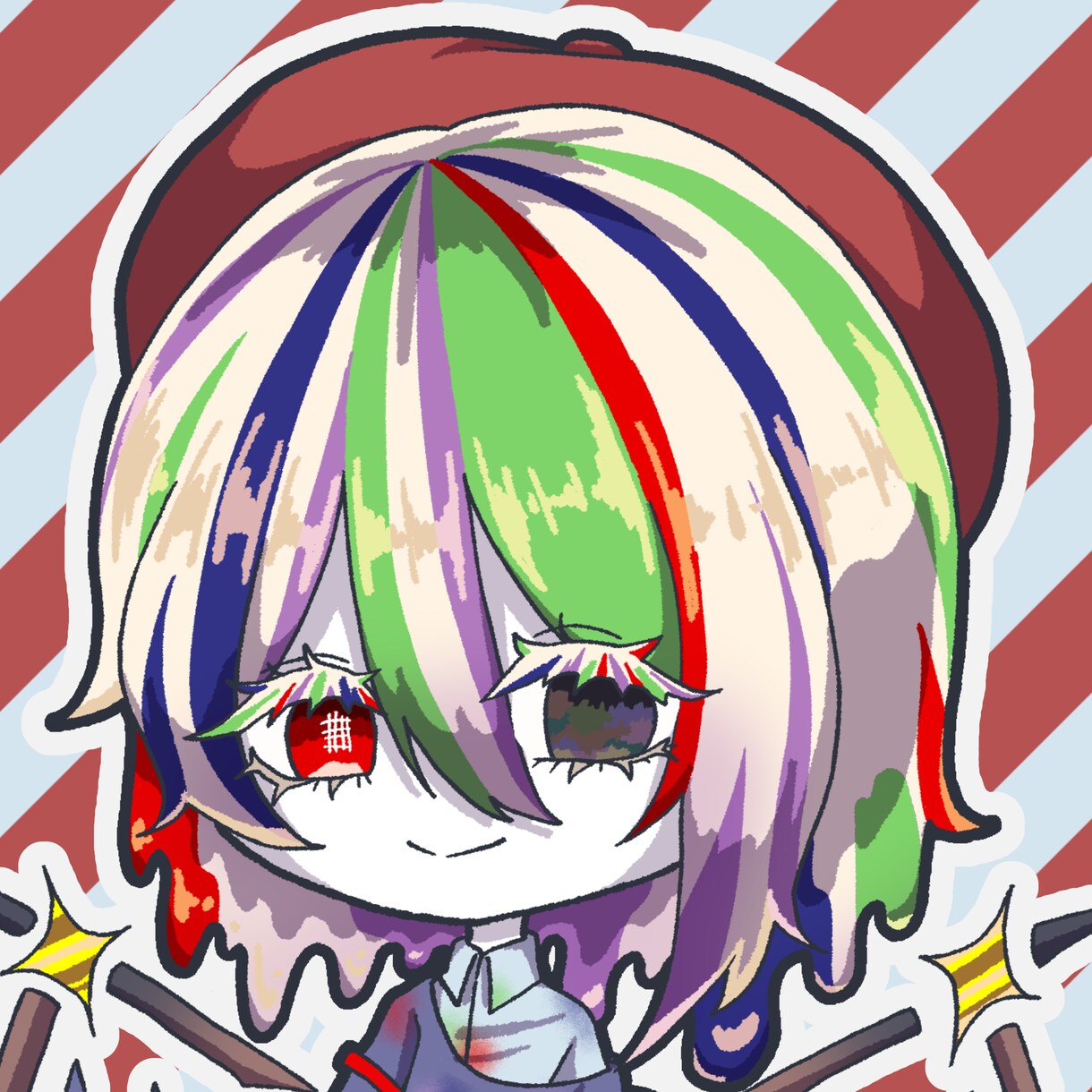 SNSのアイコン描きます あなただけの綺麗なオリジナルアイコン描きます！ イメージ3