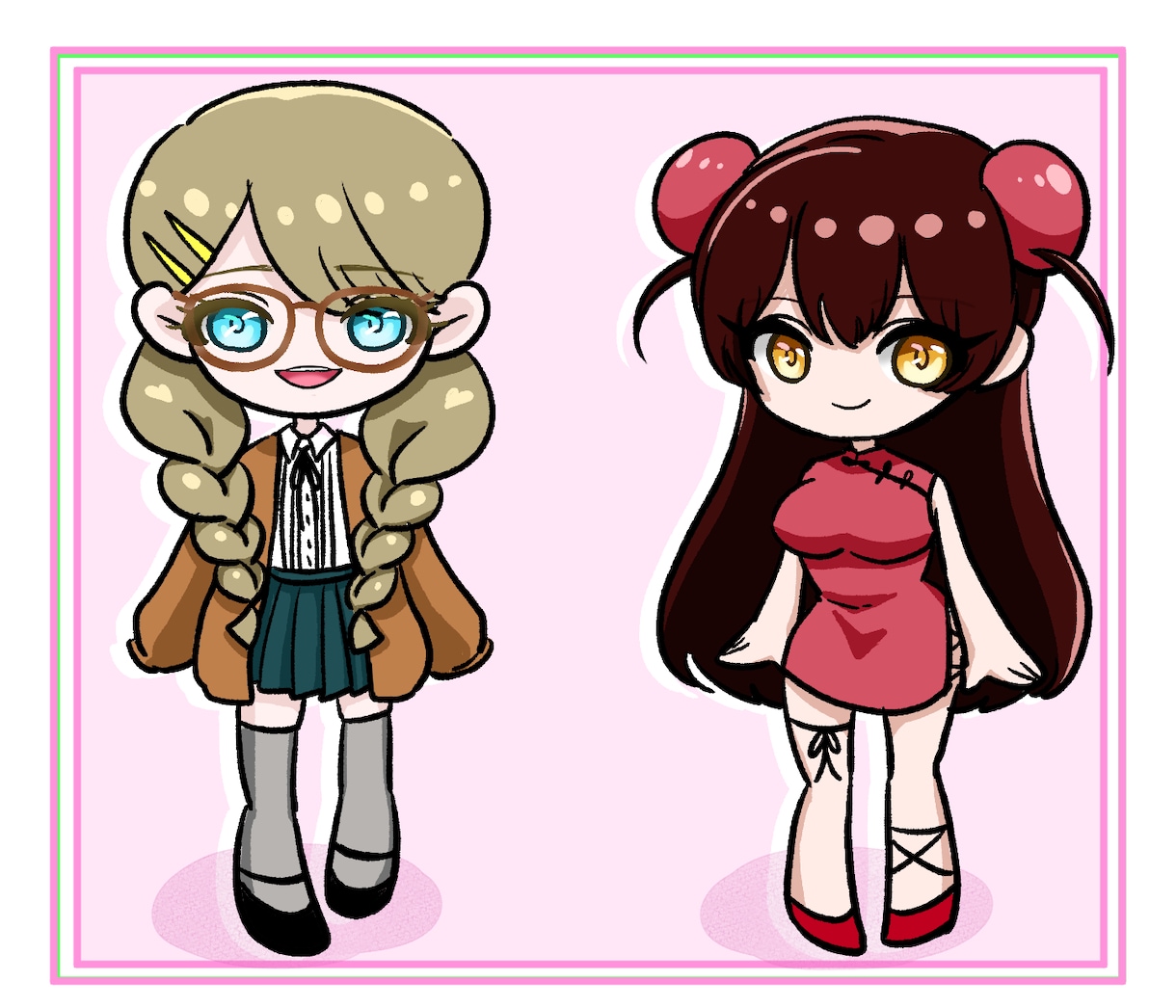即日納品！【かわいいイラスト・アイコン】描きます 丁寧に！誠実に！早く！ご注文通り描かせて頂きます！ イメージ3