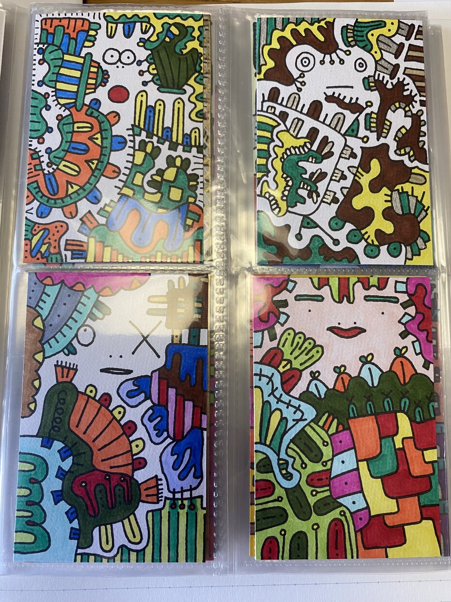 子供からお年寄りまで楽しむ事ができます 全て手描きで描いているので、世界に１つだけの作品です！ イメージ4