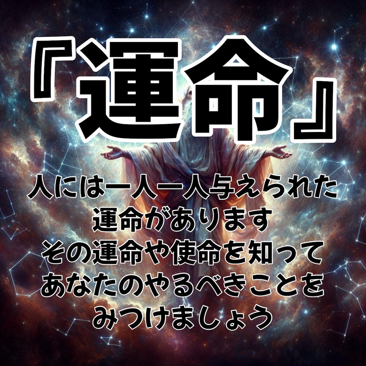 神星界 神様と星々から天界のメッセージを伝えます 人には与えられた『運命』や『転機』が存在します。 イメージ3