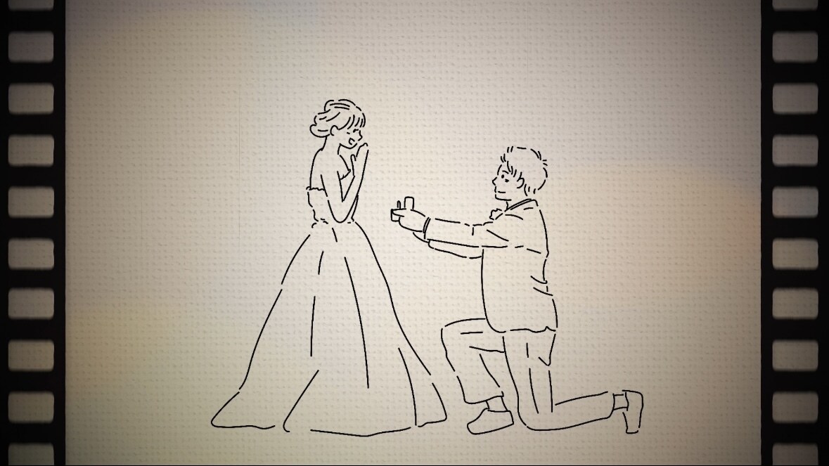 丸投げOK★結婚式オープニングムービー制作します ★前撮り素材がなくてもOK！丸投げOK！ イメージ2