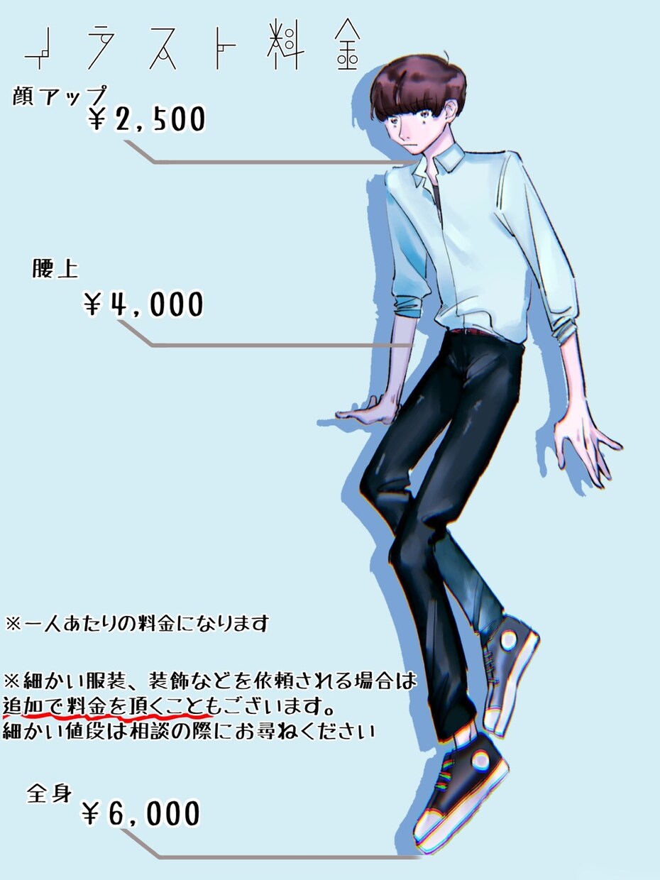 アイコンやヘッダー、表紙などイラスト依頼承ります ココナラの他イラスト依頼と比べ、比較的お安くお描きできます！ イメージ1