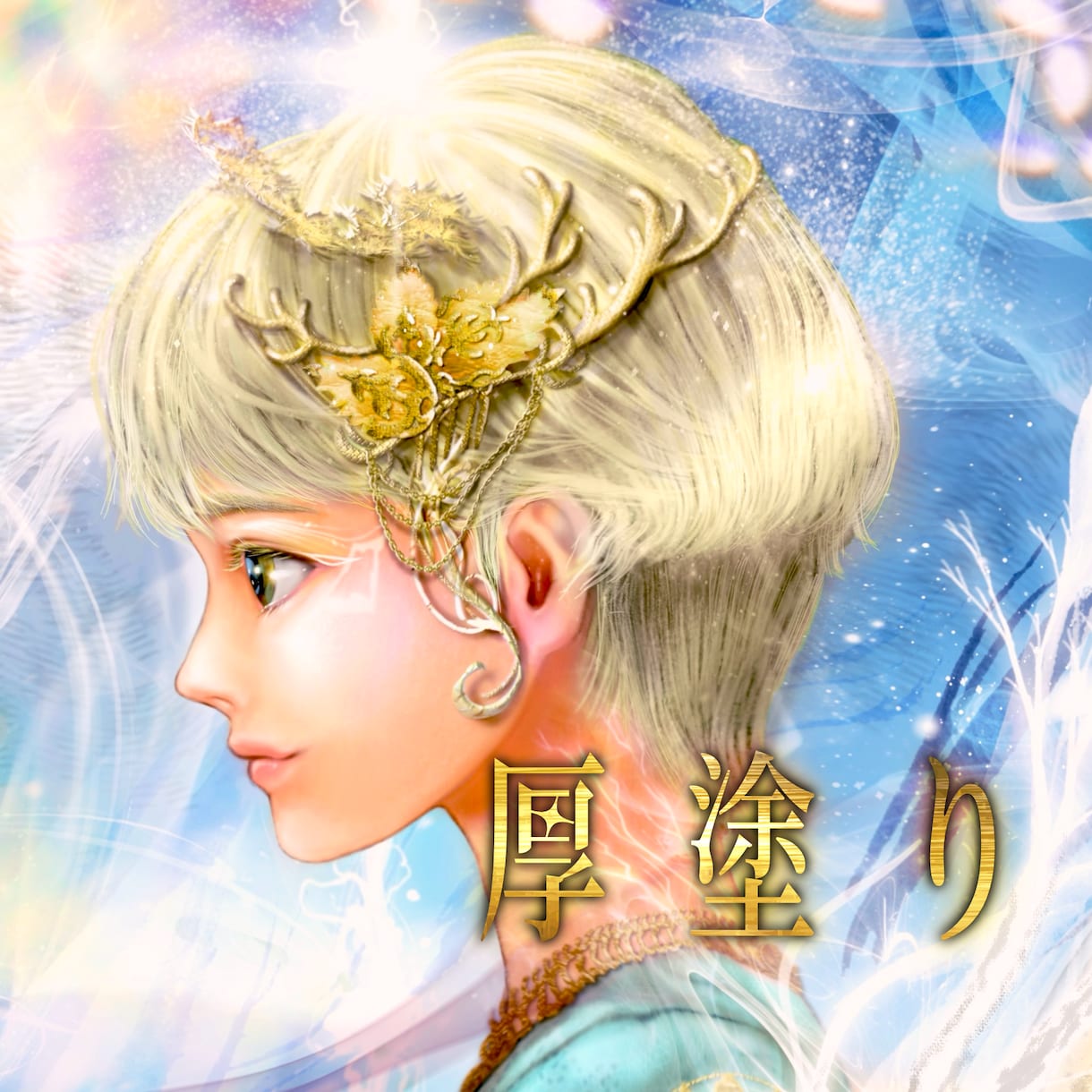 5名様限定価格⭐︎美麗な厚塗りアイコンを描きます 重厚感のある描写でしっかり人目を惹くアイコン イメージ1