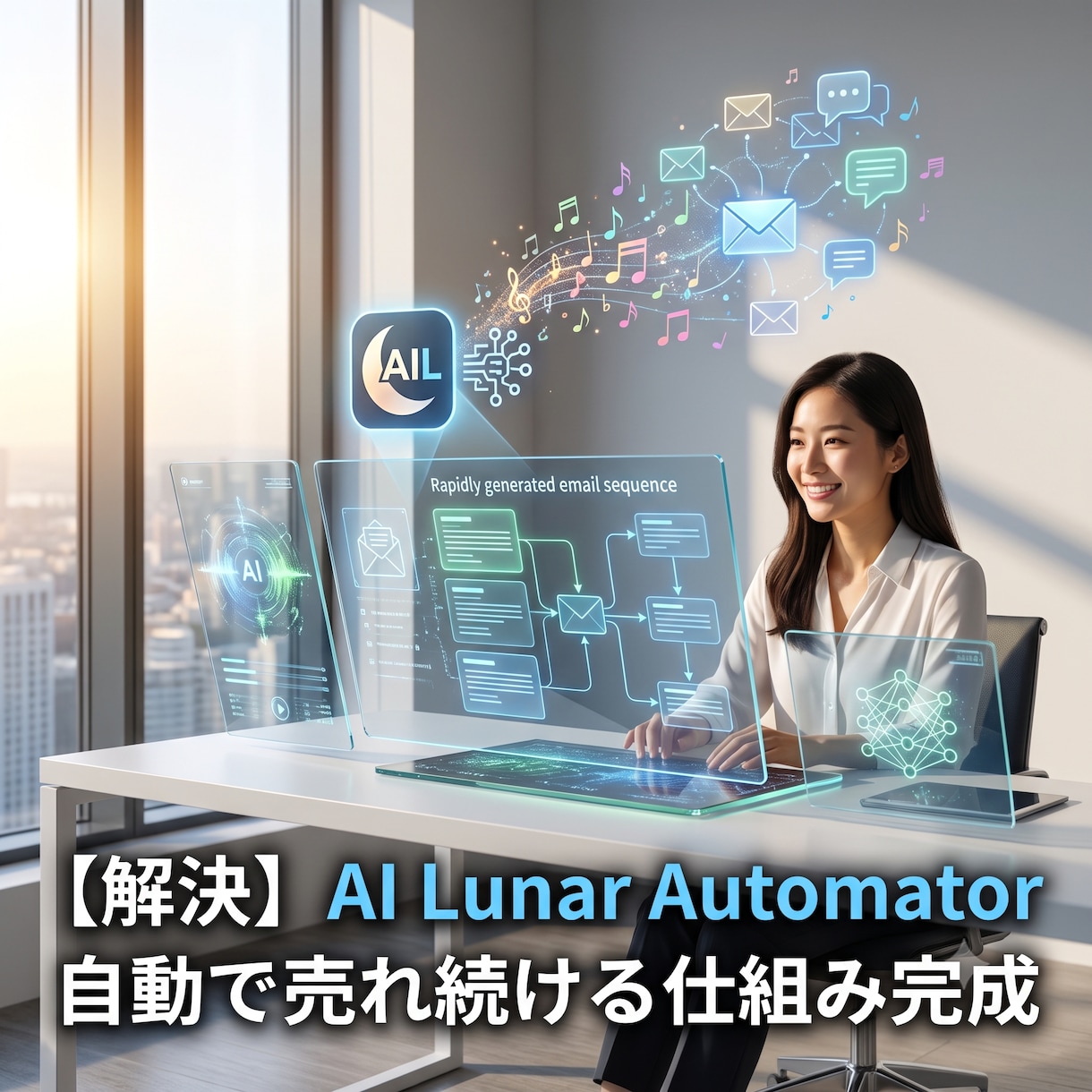 挫折知らず！AI搭載ステップ配信代行します AI×プロの型で、成約する文章に変えます。 イメージ3