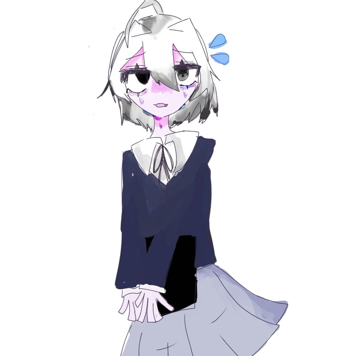 女の子のイラスト描きます 髪型や系統のリクエストに応じ手描きます イメージ3