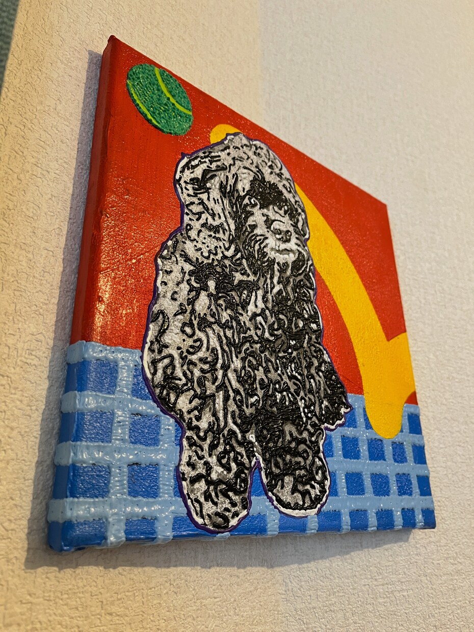 プロの画家がペットの似顔絵を特注にて制作します 温もりのあるスペシャルな“一点モノ“をご提供します。 イメージ3