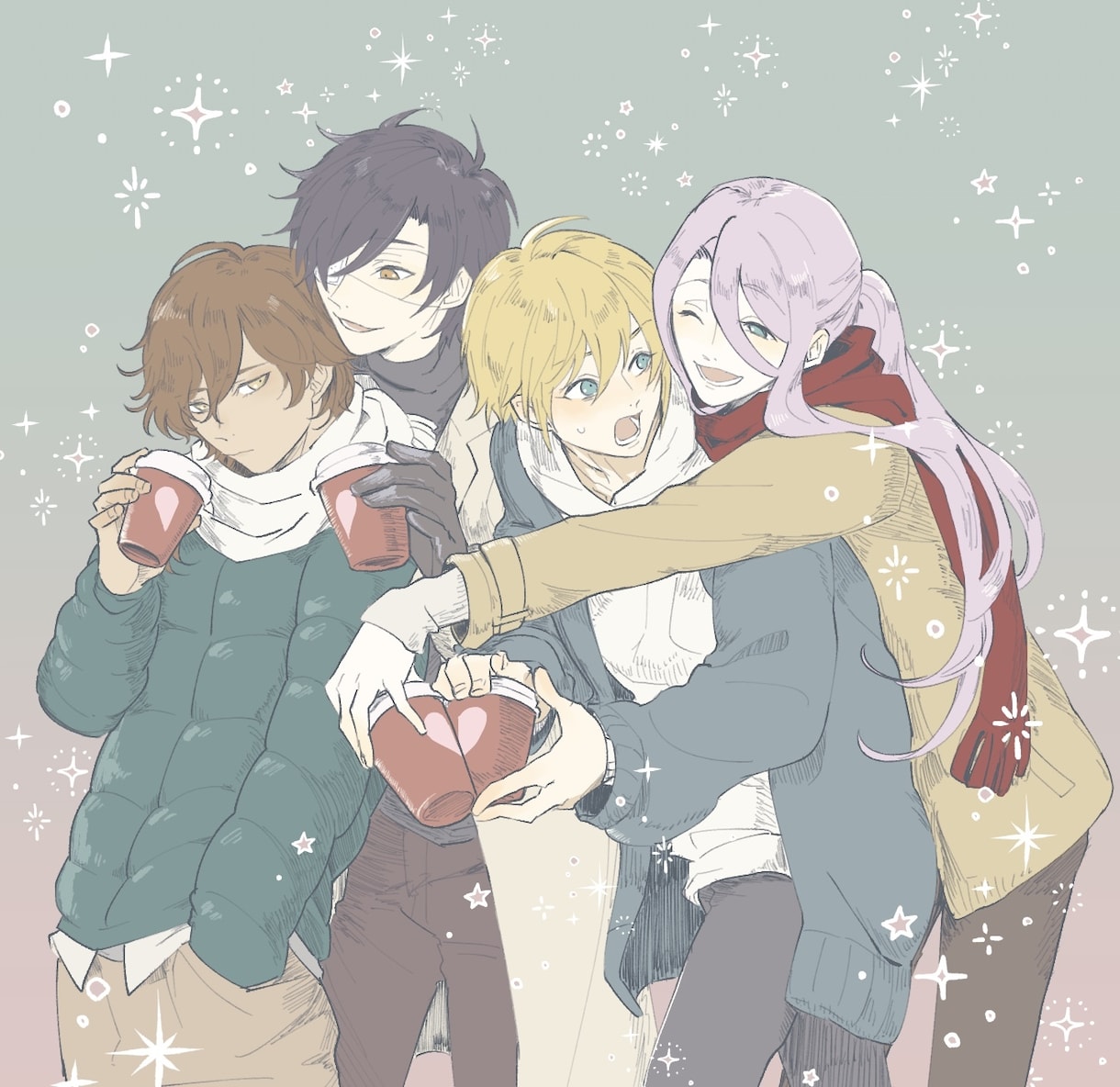 同人誌表紙◆夢絵◆BL◆創作◆何でも描きます SNSアイコンや表紙・挿絵・二次CPも＊プレゼントにもどうぞ イメージ2