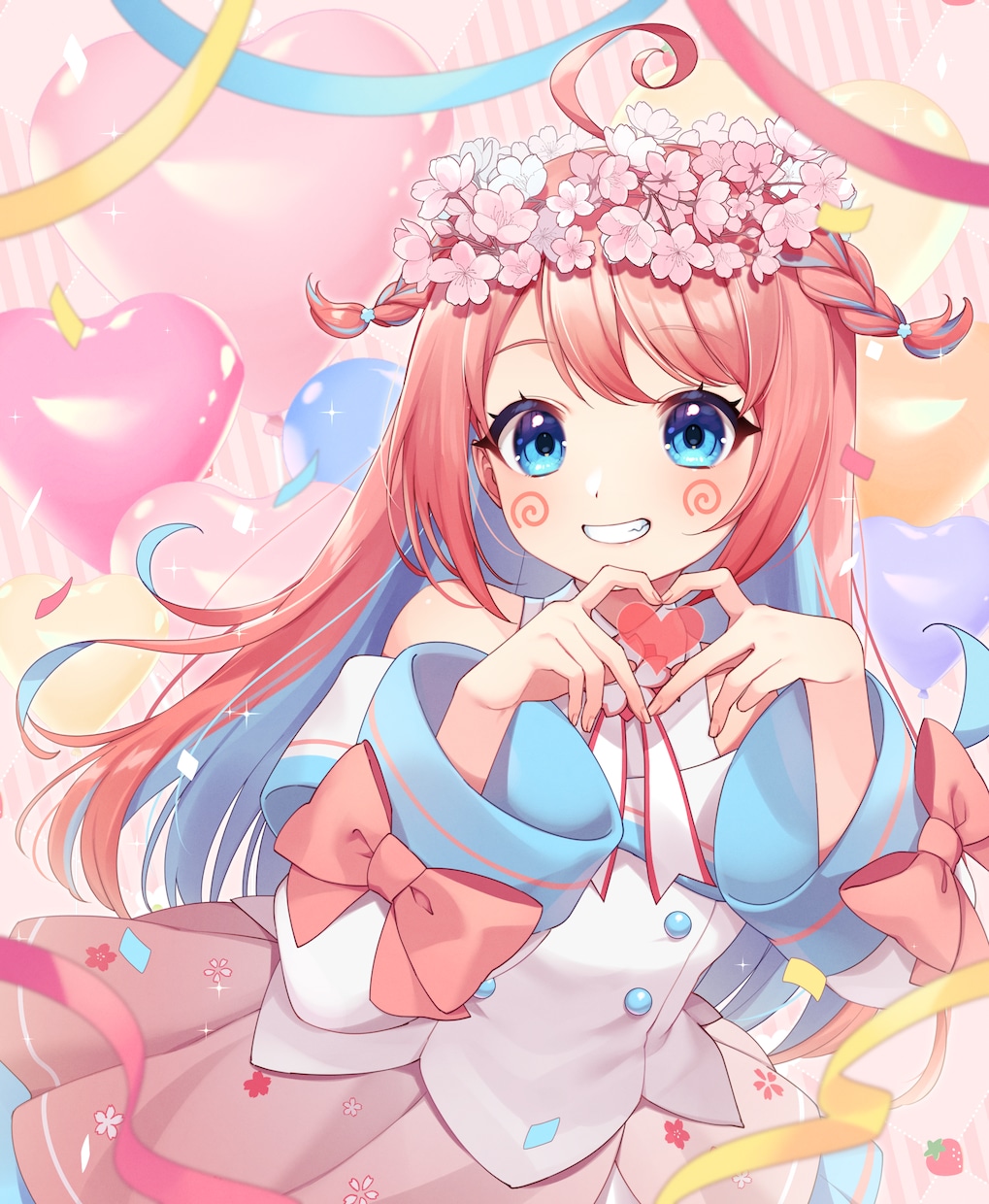 可愛い、かっこいいアイコン用イラストなど描きます Vtuber様のSNSアイコン、ミニキャラなど イメージ7