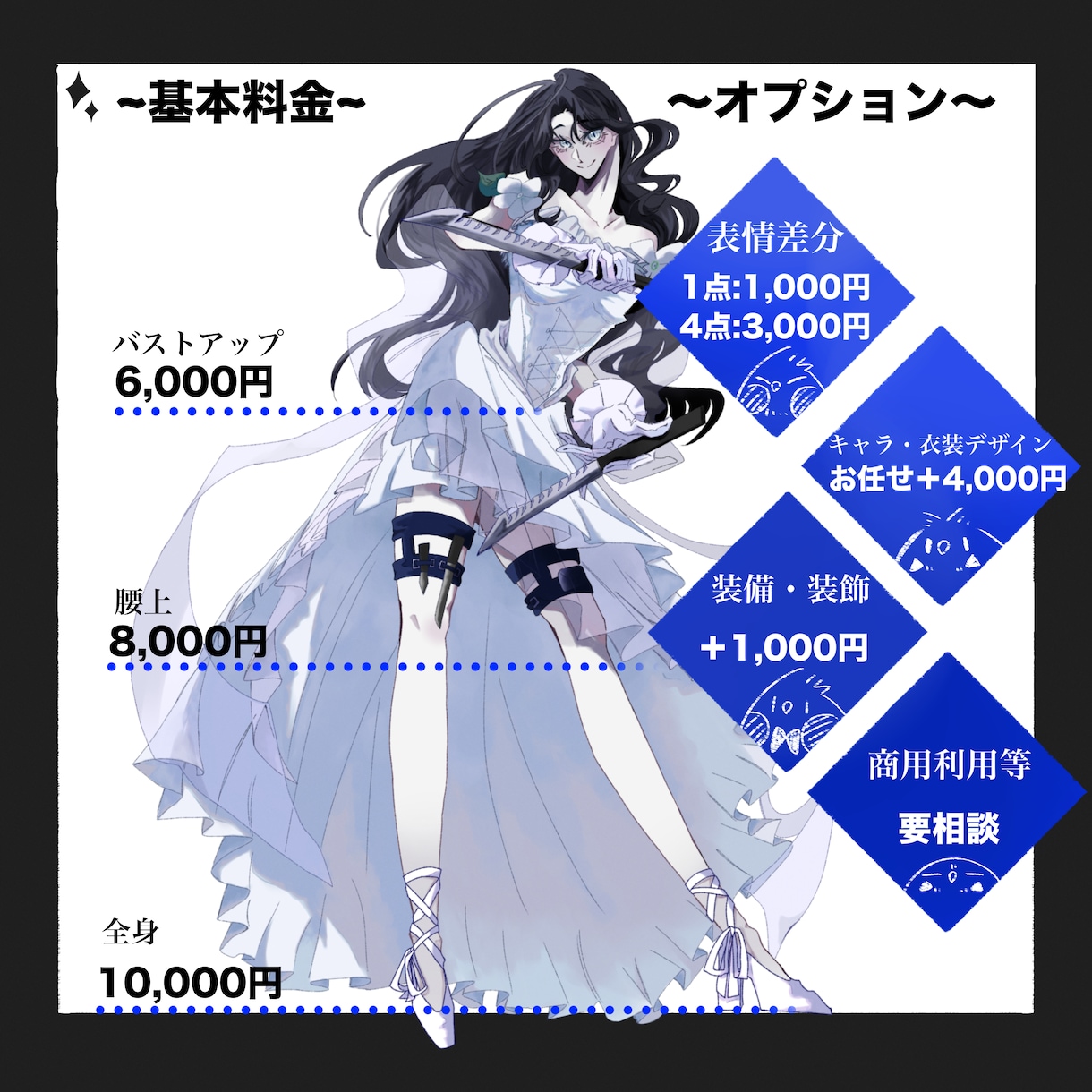 イラスト制作します TPRG/MV/1枚絵等 幅広くご対応可能！ イメージ2