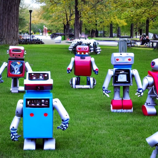 ロボットと街の合成写真を制作販売しています 街に溶け込むロボットたちの合成写真#1 イメージ7
