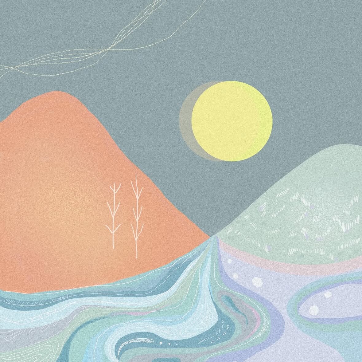 感覚的で神秘的なアートイラストを制作します 暮らしにアートを。飾りたくなる1枚をお届け。 イメージ4