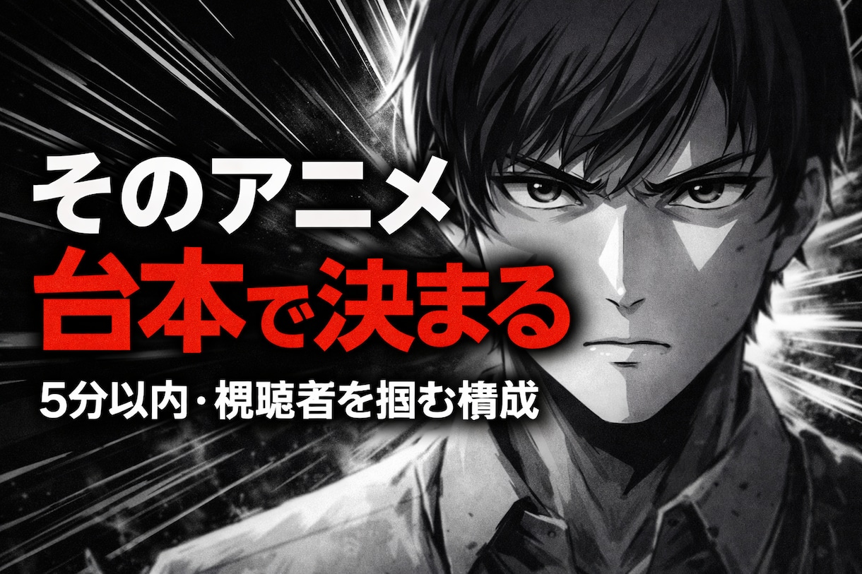 YouTubeアニメ向けシナリオを作成します 短尺で惹きつける台本を提供します イメージ1