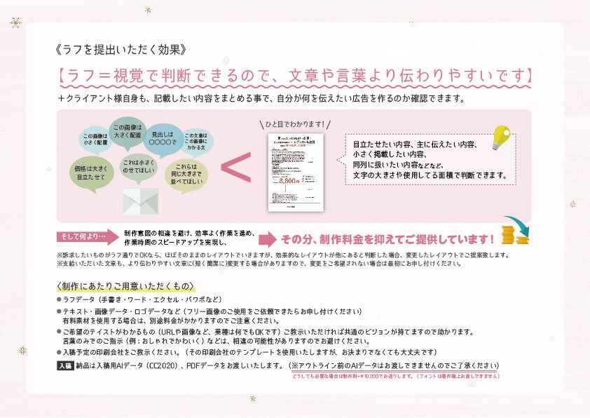 初心者大歓迎！プロが効果的なチラシ作ります 丁寧に対応！伝わるチラシをデザインします！ イメージ9