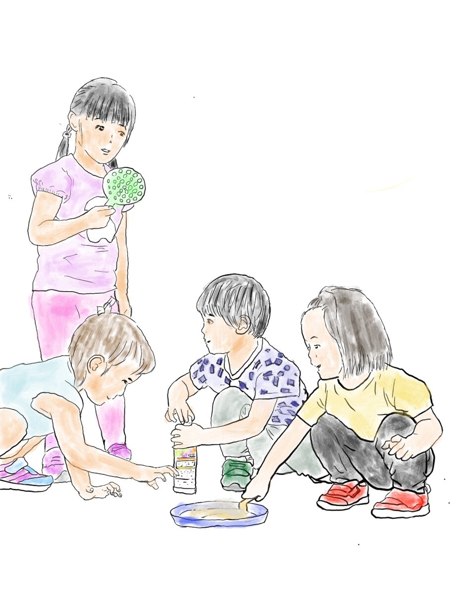 お写真からやさしい水彩風の似顔絵を描きます 家族・子ども・記念日の大切な一枚を、温かなイラストに イメージ5