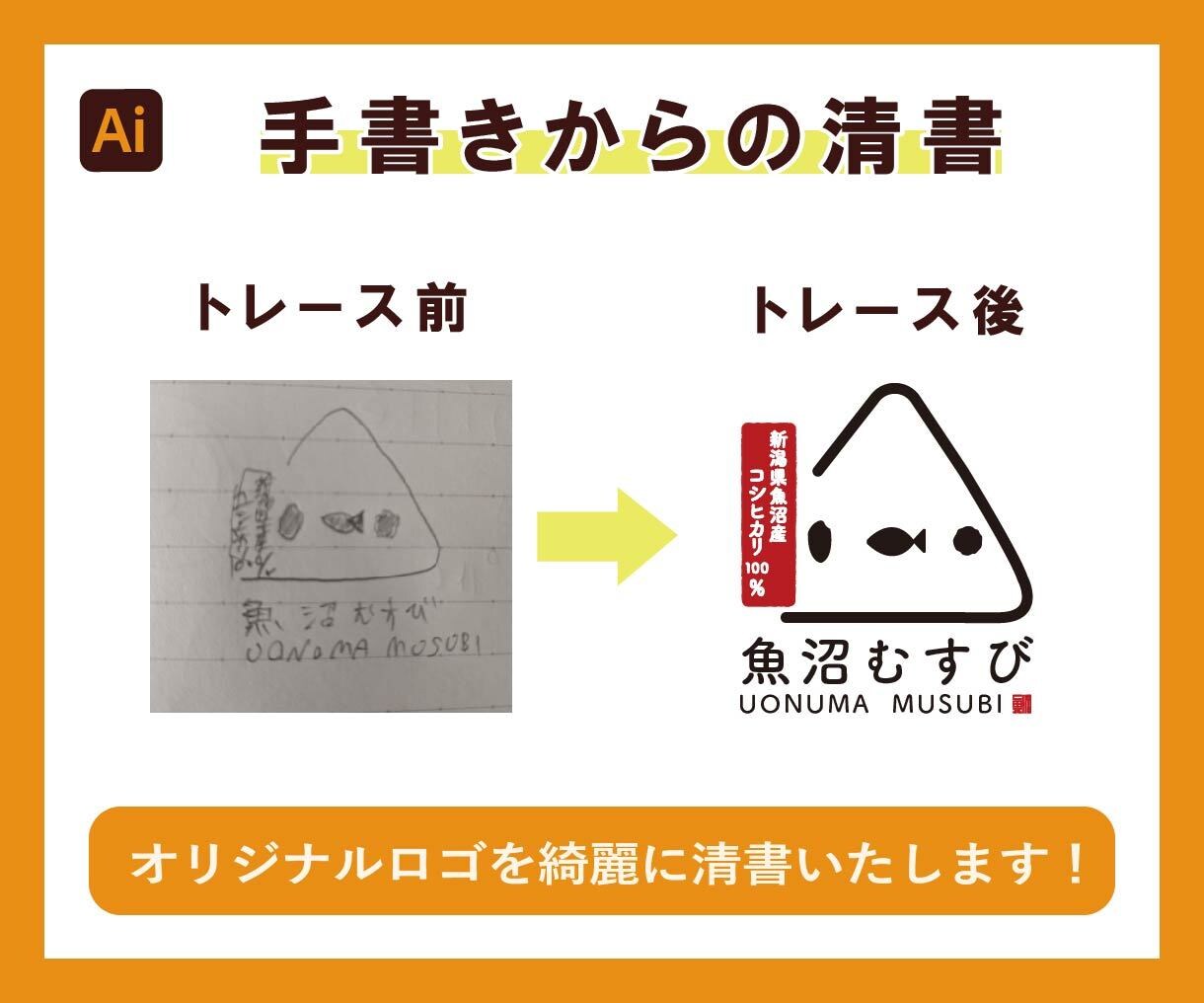 大切なロゴやイラストを高品質Aiデータ化します あなたの大切なロゴやイラストを、長く使える形に整えます イメージ4
