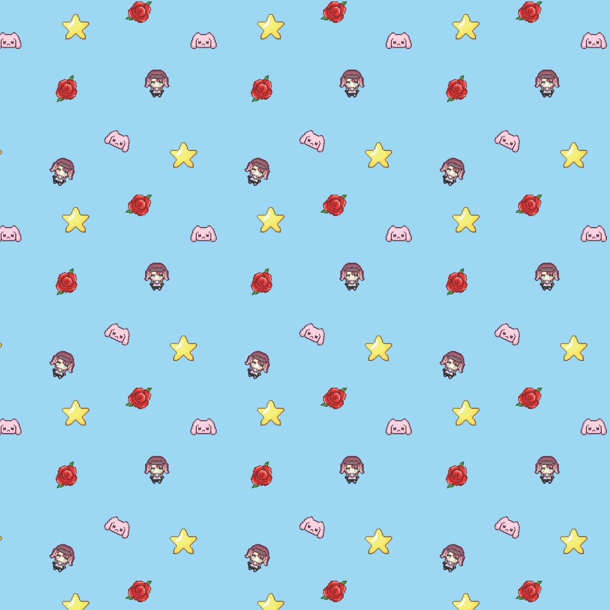 Vtuber様向けのパターン背景を作成します 商用利用可能オリジナルのパターン背景を作成します イメージ6
